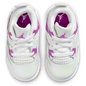 Jordan Kids Sneakers White and Pink